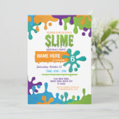 Slim Birthday Driving Girls Boys Uitnodiging (Staand voorkant)