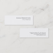 Slim Black White Charming Visitekaartje (Voorkant / Achterkant)