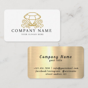 Slim Body Care Diamant Vrouwen Spa Schoonheid Visitekaartje