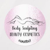 Slim Body Cosmetics Balm Soap Sculpting Pink New Labels (Design 2)