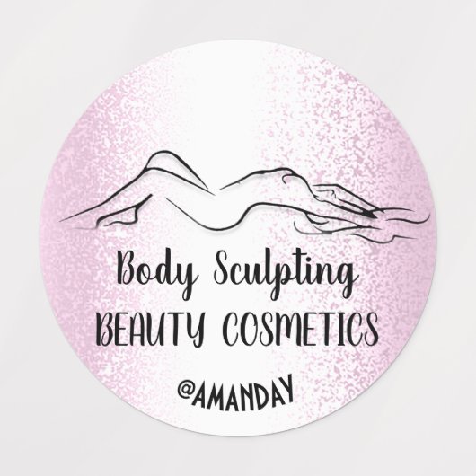 Slim Body Cosmetics Balm Soap Sculpting Pink New Labels (Design 2)