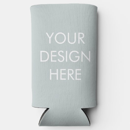 Slim Boho kleurenschema - Blank Koelbox Seltzer Blikjeskoeler (Voorkant)