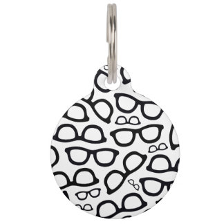 Slim brillenpatroon huisdierpenning