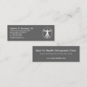 Slim Chiropractische Visitekaartjes (Voorkant / Achterkant)