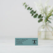 Slim Chiropractische Visitekaartjes (Staand voorkant)
