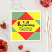 Slim civiel ingenieursblok servet (Insitu)