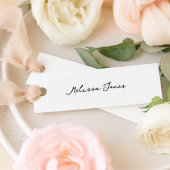 Slim Elegant Moderne Romantische Trouwplaats Kaart