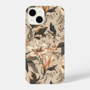 Slim Fit Bloemenpatroon iPhone 14 Hoesje
