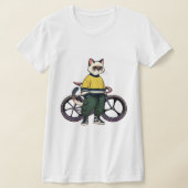 Slim-fit houdingsnede t-shirt (Laagn)
