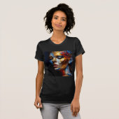 Slim Fit T-shirt met een Art Expression -30 (Voorkant volledig)