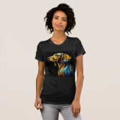 Slim Fit T-shirt met een Art Expression -34 (Voorkant volledig)