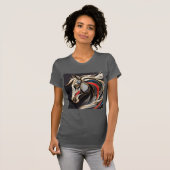 Slim Fit T-shirt met een Art Expression -36 (Voorkant volledig)