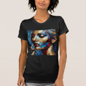 Slim Fit T-shirt met een Art Expression -42 (Voorkant)