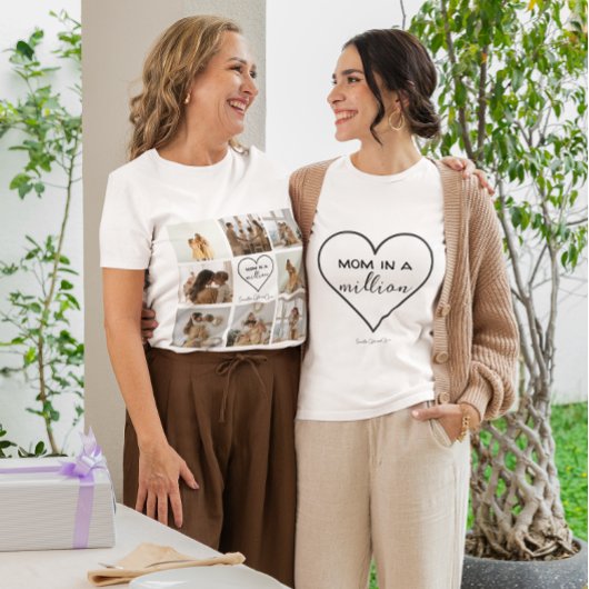 Slim Fit T-shirt voor dames | "Mama in een miljoen