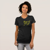 Slim fit T-shirt voor vrouwen (Voorkant volledig)
