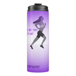 Slim Girl Runner Tumbler Thermosbeker