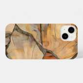 Slim Glossy iPhone 14 Hoesje iPhone Hoesje (Achterkant horizontaal)