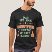 Slim, goed uitziend, jurylid met professionaliteit t-shirt (Voorkant)