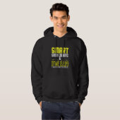 Slim  Goed Uitziend & Softwareontwikkelaar  Het Do Hoodie (Voorkant volledig)