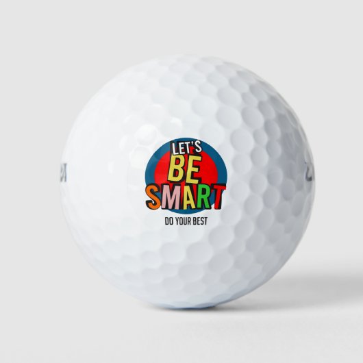 slim golfballen (Voorkant)