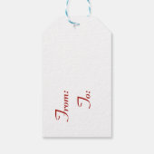 Slim inpakpapier cadeaulabel (Achterkant)