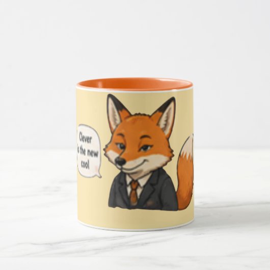 Slim is het Nieuwe Cool ☕ Grappige Quote voor Koff Mok (Midden)
