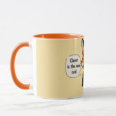 Slim is het Nieuwe Cool ☕ Grappige Quote voor Koff Mok (Links)