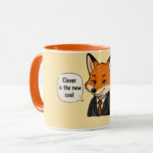 Slim is het Nieuwe Cool ☕ Grappige Quote voor Koff Mok (Voorkant links)