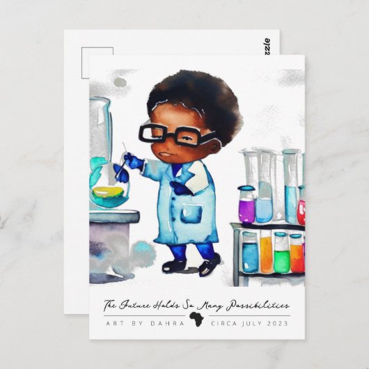 Slim Kind Briefkaart (Voorkant / Achterkant)