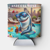 Slim Koelbox Shark Ram Zodiac AW Blikjeskoeler (Voorkant)