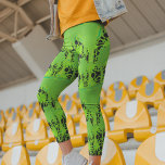 Slim Leggings - Fun<br><div class="desc">Gooey, groen, slijmerig, gekke, leuk en nu ook jij, zonder alle rotzooi! Een groot cadeau voor die gekke nicht die graag met slijm speelt. (En wiens moeder het zat is om op te ruimen!) Ook leuk voor Halloween of elke keer dat je eruit wilt zien. Breng ze in elke achtergrondkleur...</div>