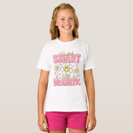 Slim, Little Bit Dramatic Girl's Tshirt