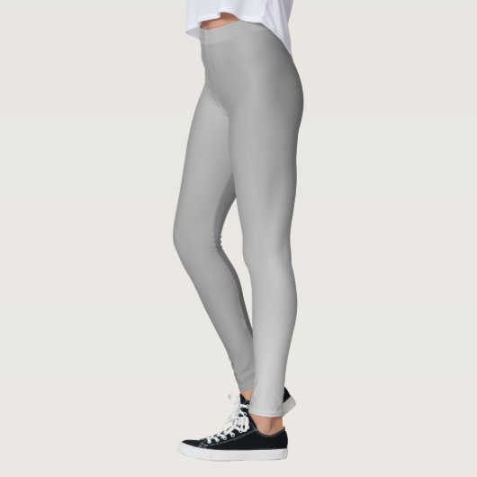Slim Look Soft Silver Gradient Leggings (Links)