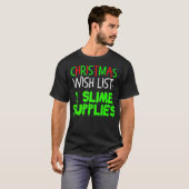 Slim Maker-kerstcadeau voor Shirt met wensen (Voorkant volledig)