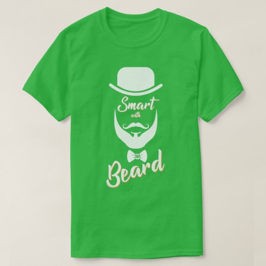 Slim met baard t-shirt (Design voorkant)