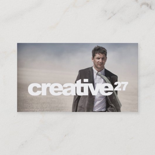 Slim minimaal visitekaartje (Voorkant)