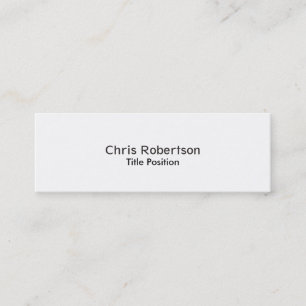 Slim Modern Trendy Stijlvol Visitekaartje