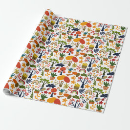 Slim mooi multi-patroon cadeaupapier