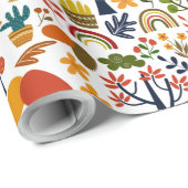 Slim mooi schattig multi-patroon cadeaupapier (Rol Hoek)