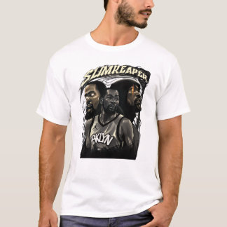 Slim Reaper BKLYN Basketball Illustration T-shirt
