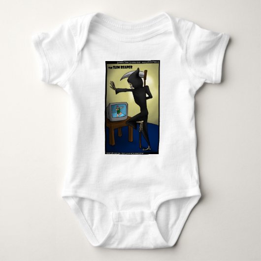 Slim Reaper Grappige Cadeau Kaarten & T-shirts (Voorkant)