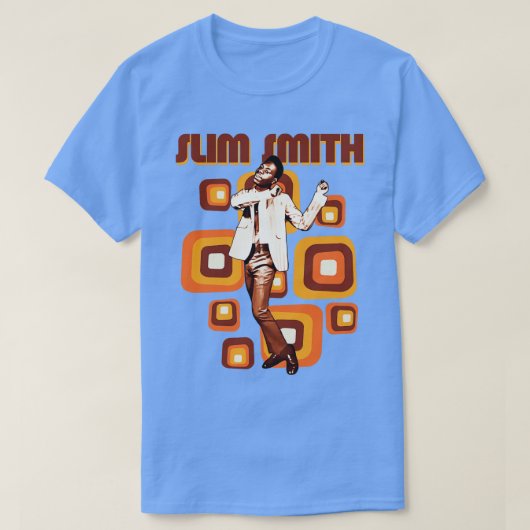 Slim Smith Rocksteady Reggae Ska Era T-shirt (Design voorkant)