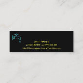 Slim Tap, Simple Plumber Visitekaartje (Achterkant)