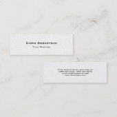 Slim trendy charmant Visitekaartje (Voorkant / Achterkant)