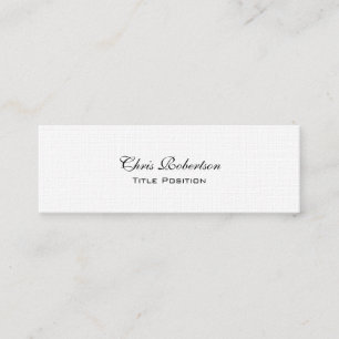Slim Trendy Linen Charming Visitekaartje
