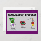 Slim voedsel: briefkaarten (Voorkant / Achterkant)