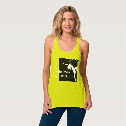 Slim voor vrouwen geschikte antenne tanktop (Volledige Voorkant)