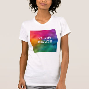 Slim voor vrouwen geschikte tee Shirt Elegant Mode