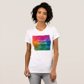 Slim voor vrouwen geschikte tee Shirt Elegant Mode (Voorkant volledig)