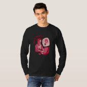 Slim werkende freelancer Freelance Werken thuis T-shirt (Voorkant volledig)